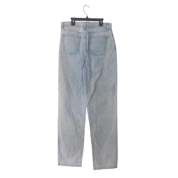 IRO Dahio Bleached High-Rise Straight-Leg Jeans Size 29 - Picture 5 of 7